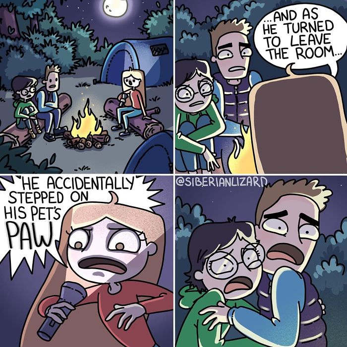 Funny-Ferrets-Comics-Siberian-Artist-Liza-Nechaeva