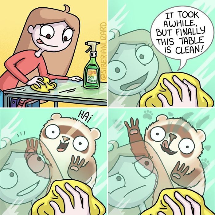 Funny-Ferrets-Comics-Siberian-Artist-Liza-Nechaeva