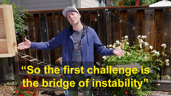 Former NASA Engineer Builds The Perfect Squirrel-Proof Bird Feeder And Watches Them Battle For The Treats