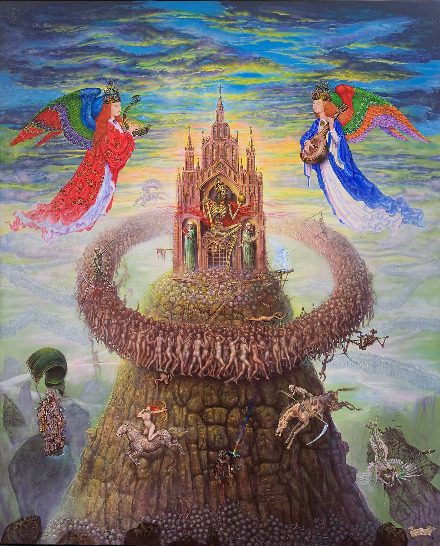 "We Must Accept The Ultimate Truths" The Paintings Of Wolfgang Grasse (1930 - 2008)