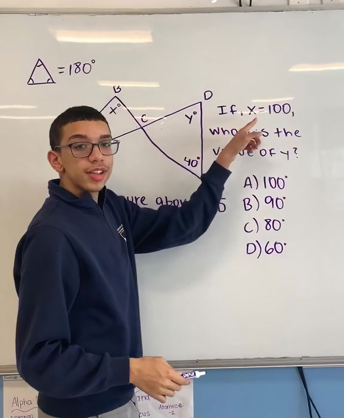This 16 Y.O. Uses TikTok To Tutor His 600k Followers Math And Science