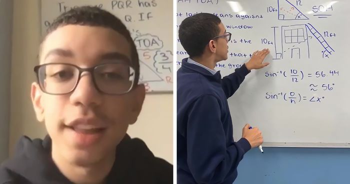This 16 Y.O. Uses TikTok To Tutor His 600k Followers Math And Science