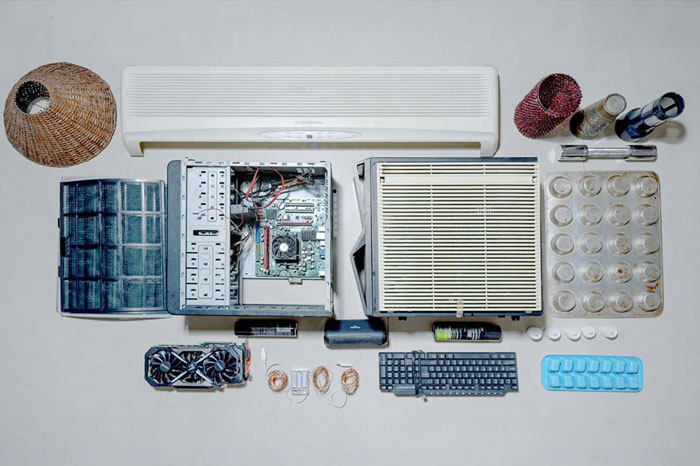 This Photo Of The Joker Free-Falling Was Made Using An Action Figure And Things Around The House