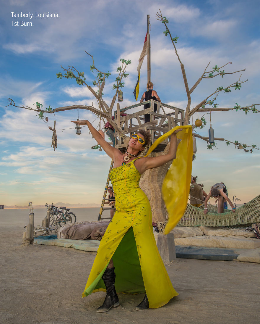 Last Year I Went To Burning Man Festival, Where I Photographed Strangers And Asked Them To Tell Their Burning Man Stories.
