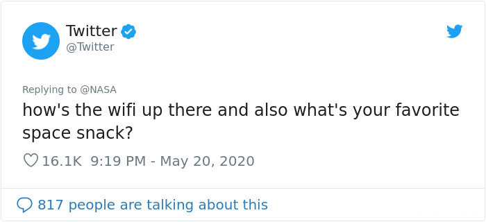 Flirty Conversation Between Twitter And NASA Is Going Viral Flirty Conversation Between Twitter And NASA Is Going Viral