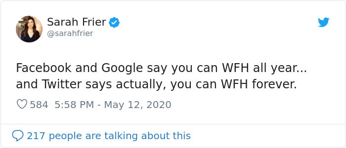 After Working Remotely For 2 Months, Twitter Says They'll Allow Employees To Work From Home Forever After Working Remotely For 2 Months, Twitter Says They'll Allow Employees To Work From Home Forever