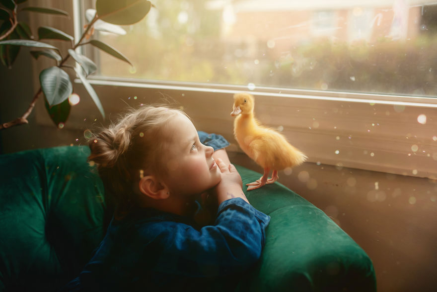 I Capture Children With Animals And Create Magical Moments.