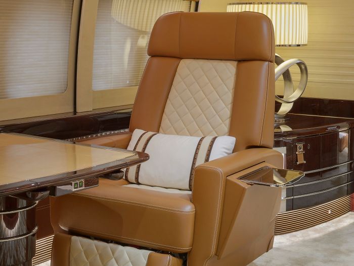 Check Out The Inside Of The World's Largest Private Jet That Looks Like A Flying Mansion (25 Pics) Check Out The Inside Of The World's Largest Private Jet That Looks Like A Flying Mansion (25 Pics)