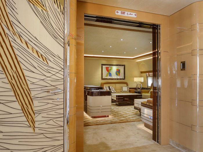 Check Out The Inside Of The World's Largest Private Jet That Looks Like A Flying Mansion (25 Pics) Check Out The Inside Of The World's Largest Private Jet That Looks Like A Flying Mansion (25 Pics)