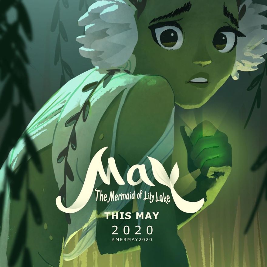 Artist Shares The Sequel Of The Green Mermaid Story That Hit People In The Feels Artist Shares The Sequel Of The Green Mermaid Story That Hit People In The Feels
