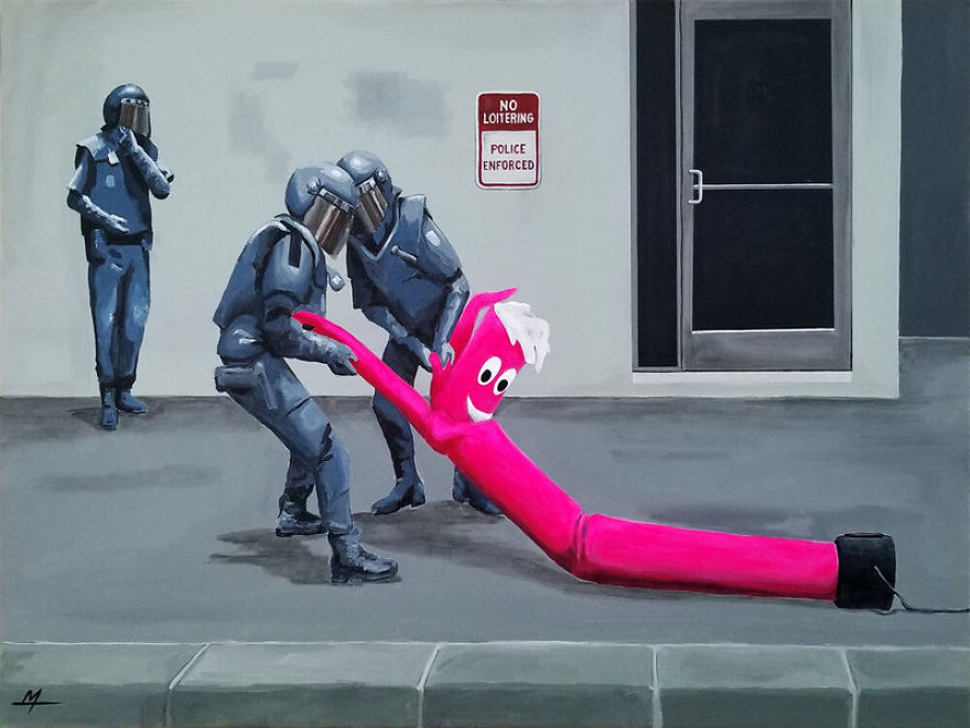 No Loitering Police Enforced