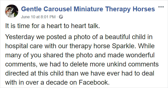 Therapy Page Posts A Pic Of A Black Girl With A Horse, Receives Racist Comments, Shuts Them Down Therapy Page Posts A Pic Of A Black Girl With A Horse, Receives Racist Comments, Shuts Them Down