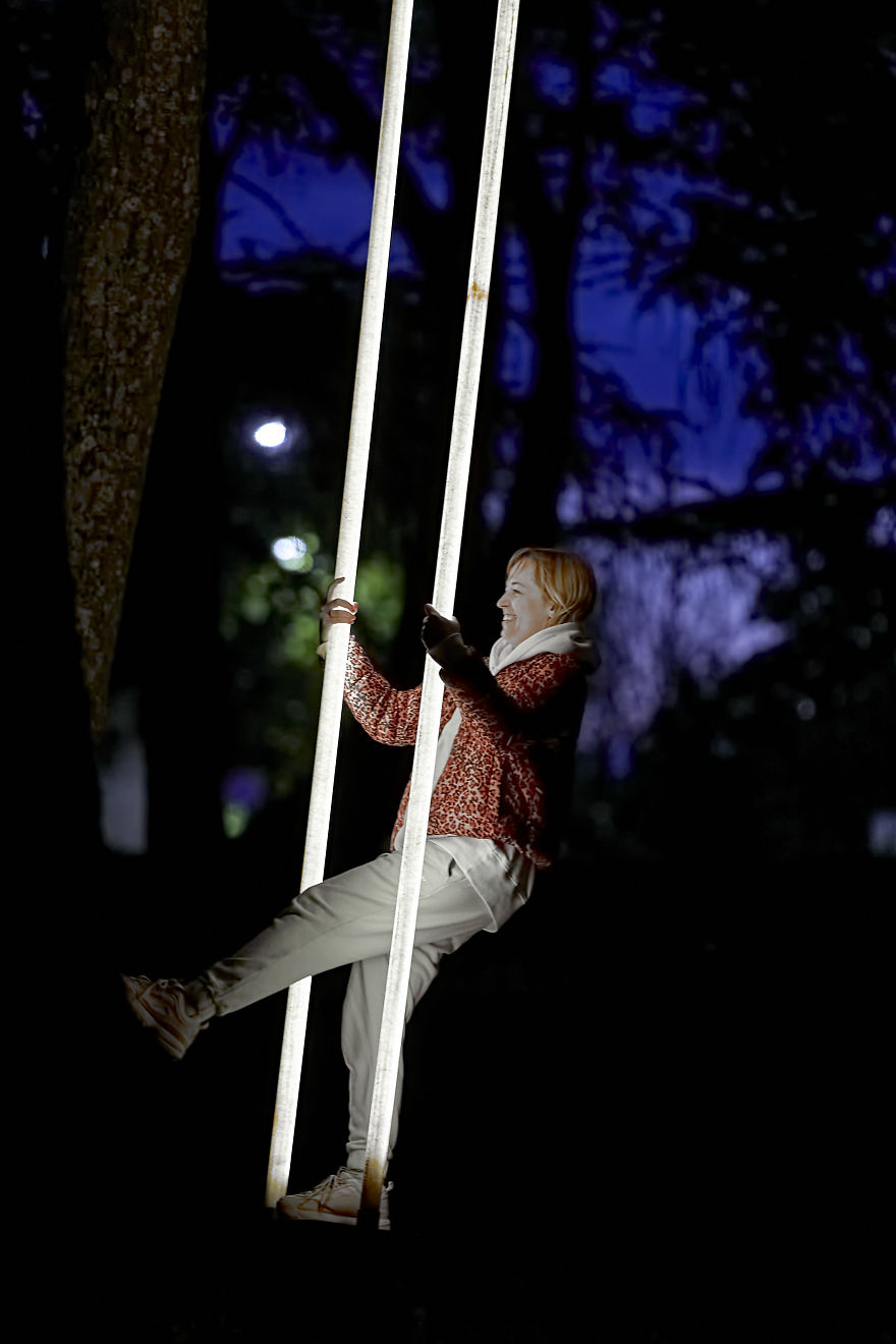 We Photographed The Swing Park Installed In Trakai, Lithuania