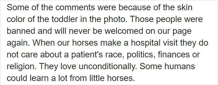 Therapy Page Posts A Pic Of A Black Girl With A Horse, Receives Racist Comments, Shuts Them Down Therapy Page Posts A Pic Of A Black Girl With A Horse, Receives Racist Comments, Shuts Them Down