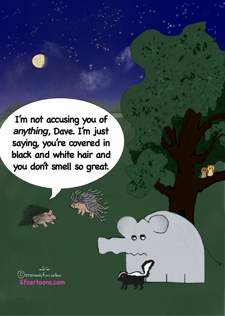 I Draw Enormously Funny Cartoons To Brighten Your Day