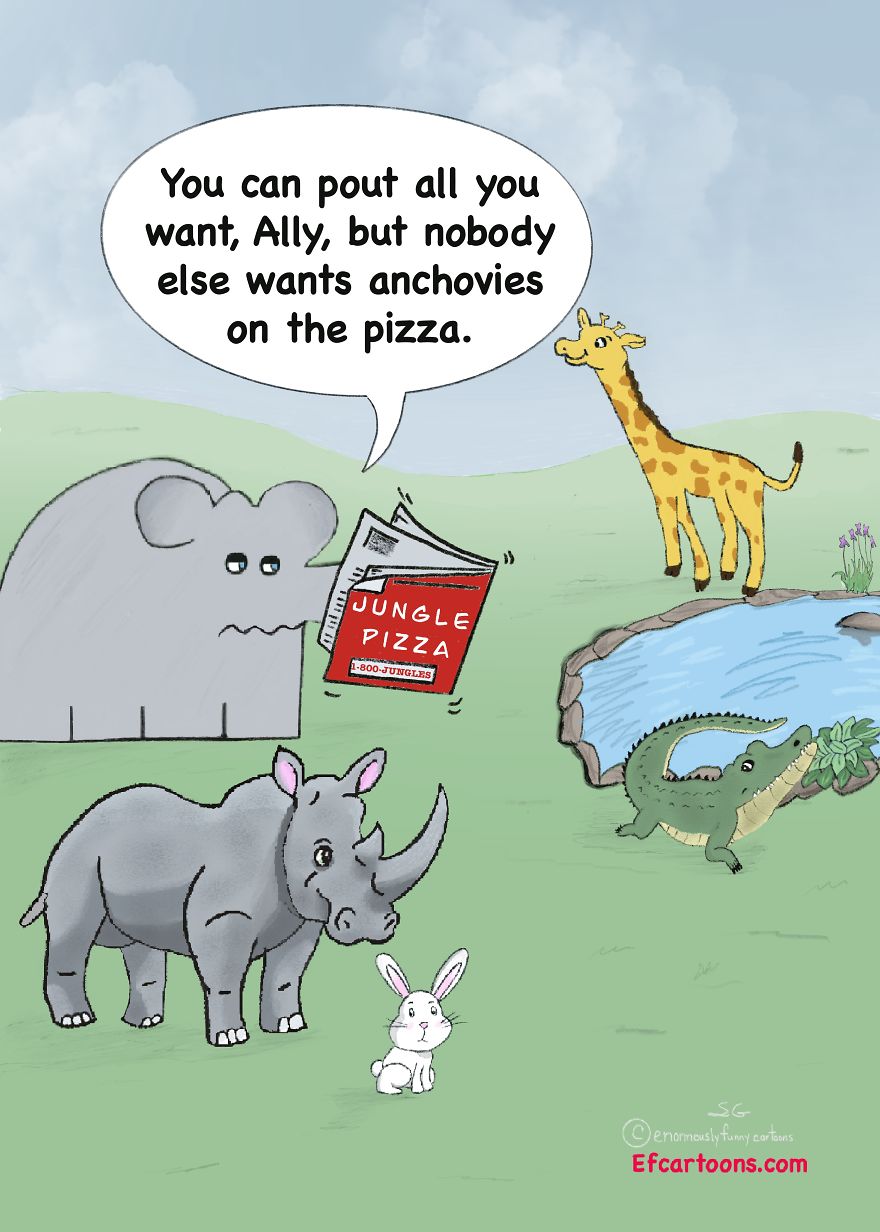 I Draw Enormously Funny Cartoons To Brighten Your Day