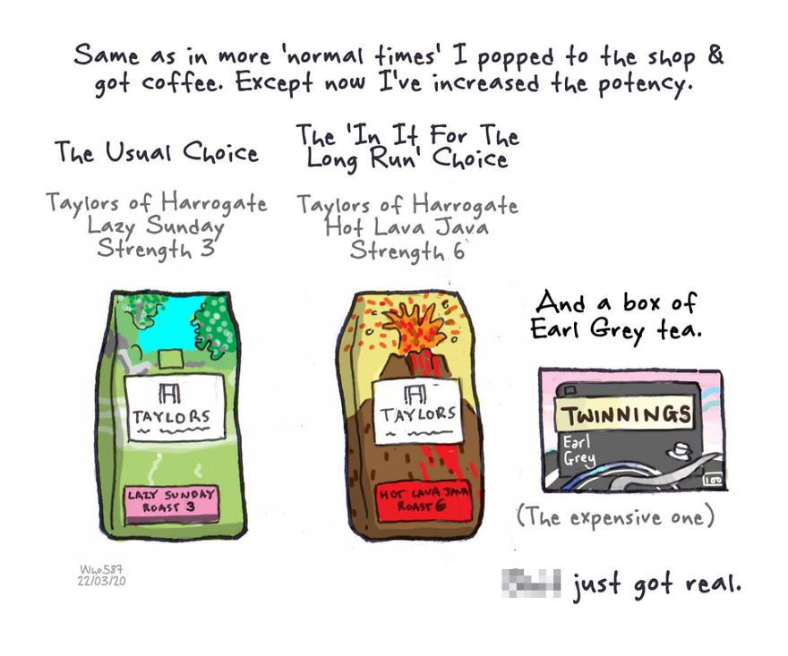 I've Kept A Visual Diary Every Working Day Since Day One Of Lockdown