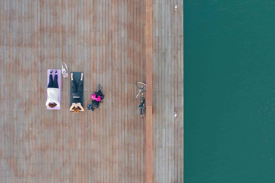 Yoga At Tel Aviv Marina