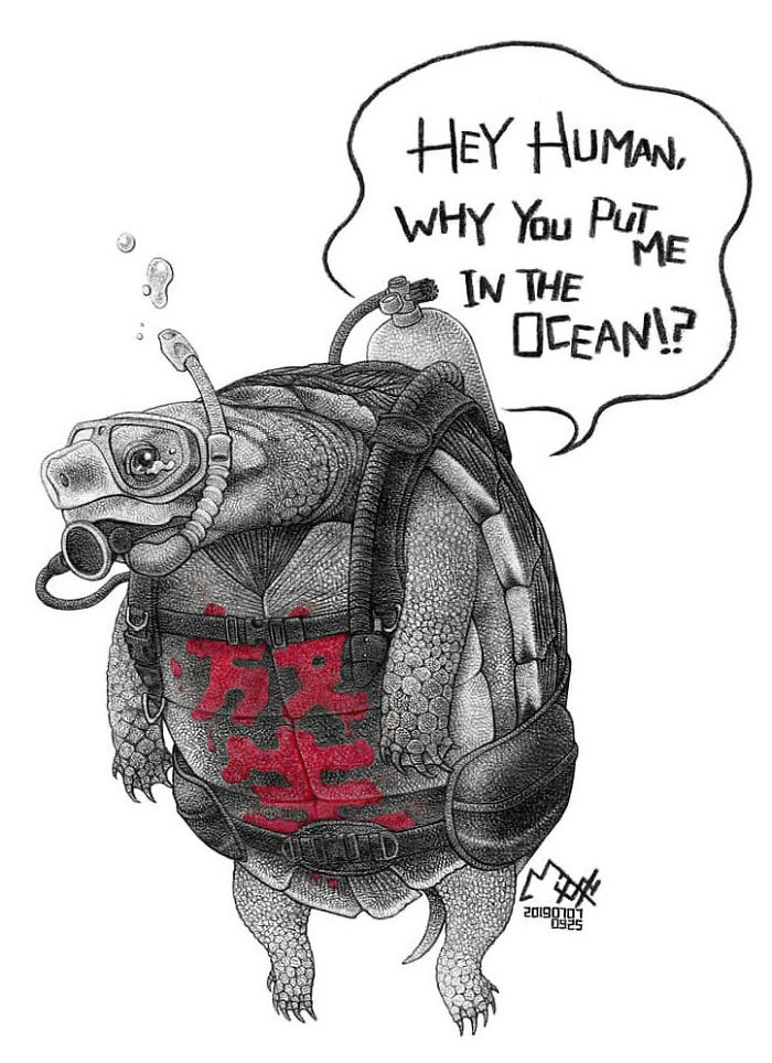 Artist Shows Shocking Illustrations About Animal Abuse That Many Humans Will Surely Be Ashamed Of