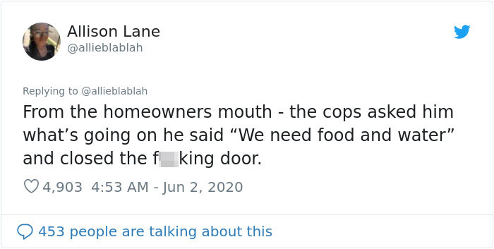 DC Resident Sheltered 80 Protesters Last Night, This Woman Tweeted What Happened Inside His Home DC Resident Sheltered 80 Protesters Last Night, This Woman Tweeted What Happened Inside His Home