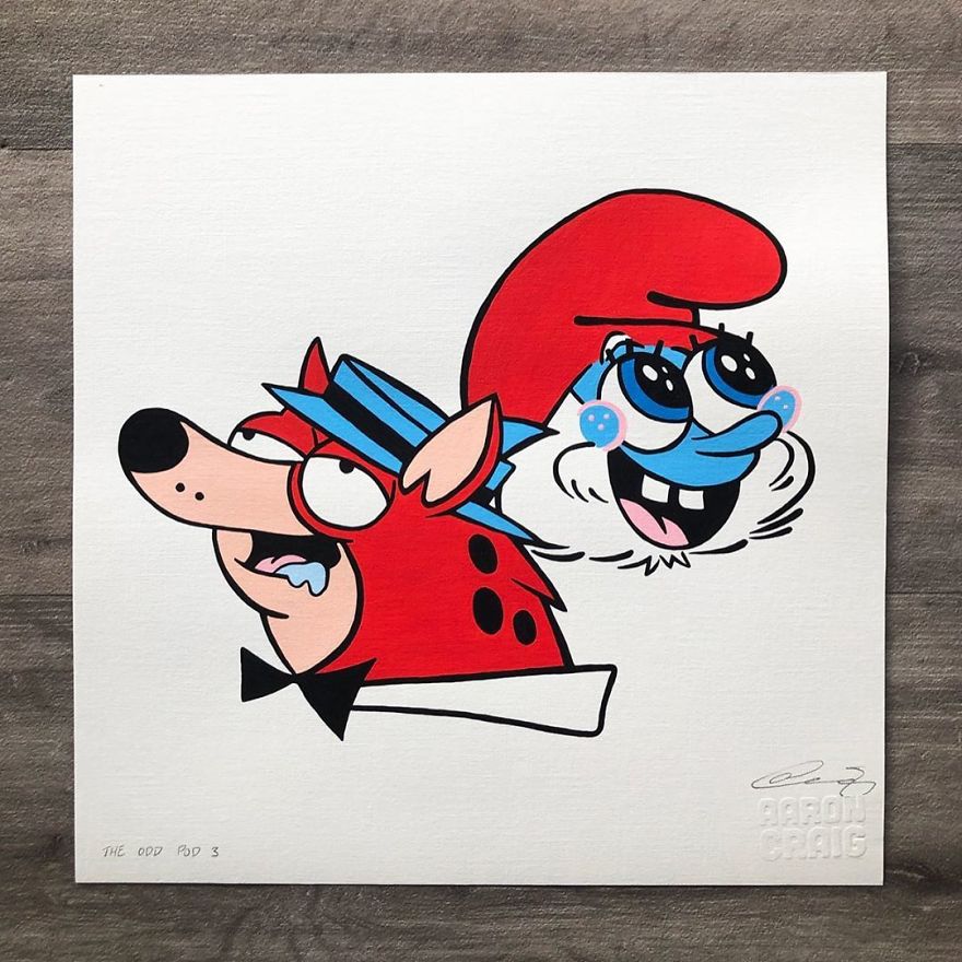 This Artist Makes Incredible Mixes Of Characters From Pop Culture