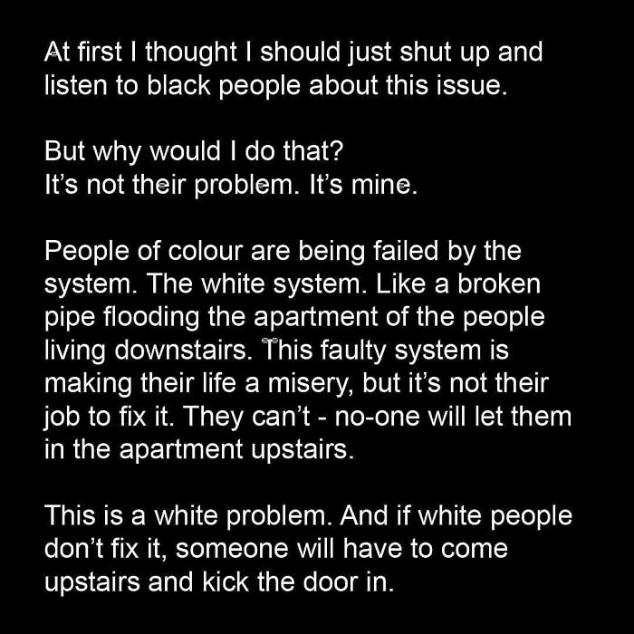 Banksy's Statement About White Privilege Gets Over 2 Million Likes In 2 Days Banksy's Statement About White Privilege Gets Over 2 Million Likes In 2 Days