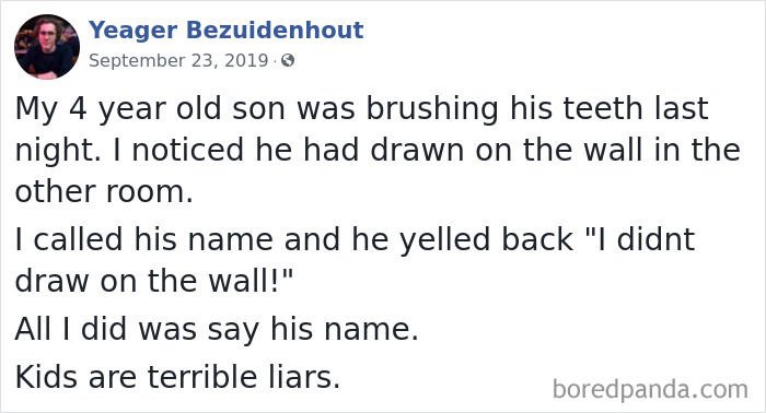 You Telling Me There's Someone Else In This House That Draws Like A 4-Year-Old?