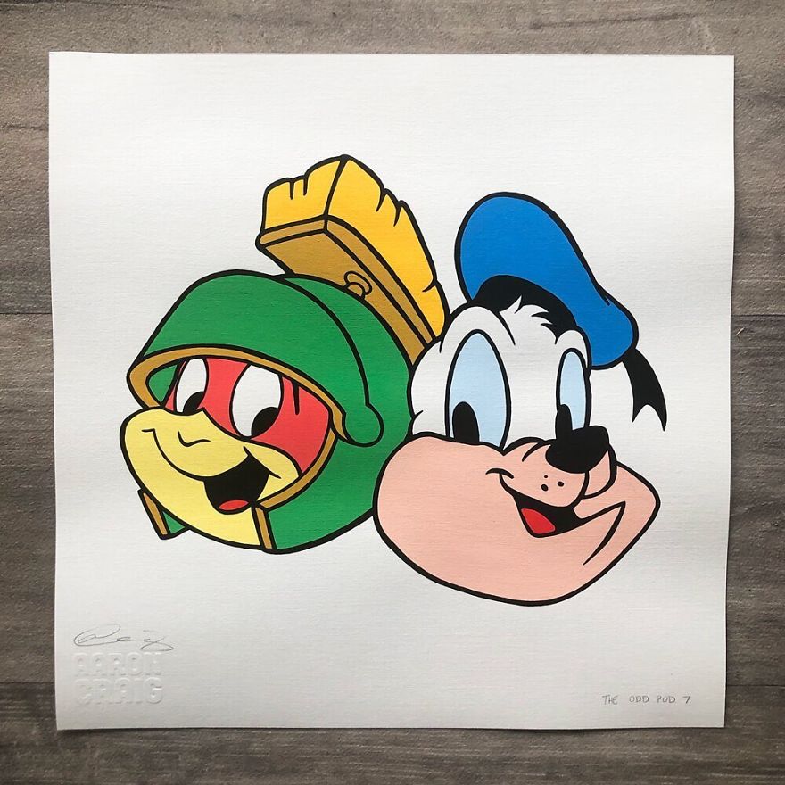 This Artist Makes Incredible Mixes Of Characters From Pop Culture