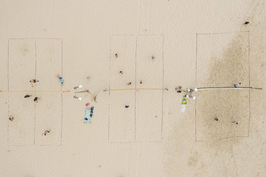 Volleyball At Gordon Beach