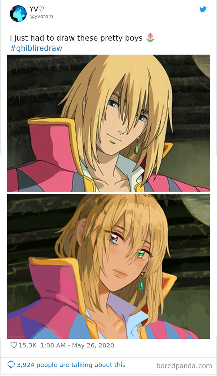 Redrawing-Ghibli-Art