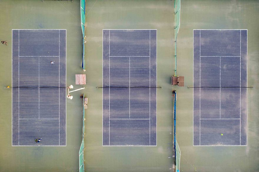 Tennis Courts Ha’Yarkon Park