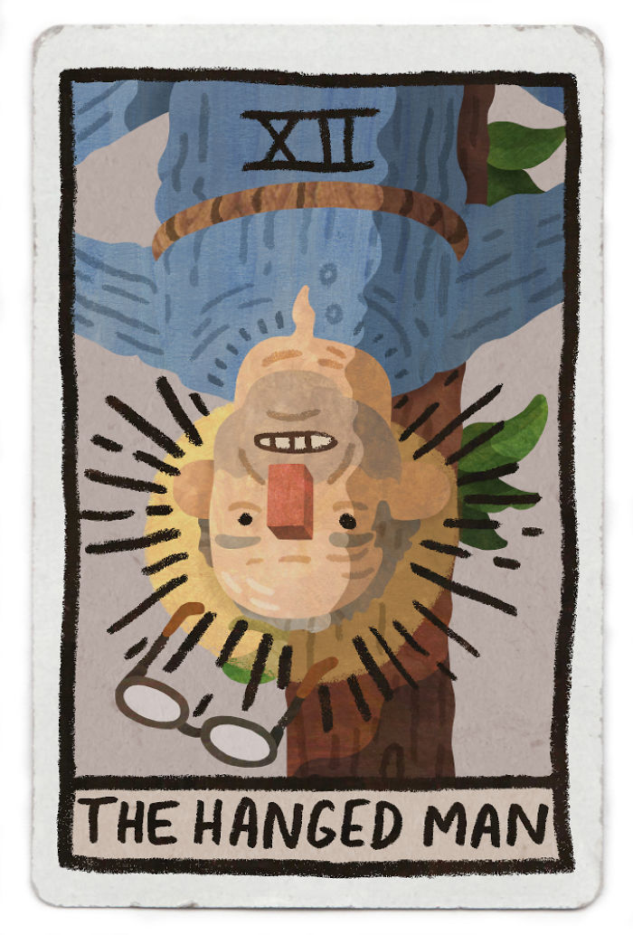 The Hanged Man - As Portrayed By Dominic Cummings Who Became Enemy Number One After He Drove To His Second Home With Symptoms Of The Virus