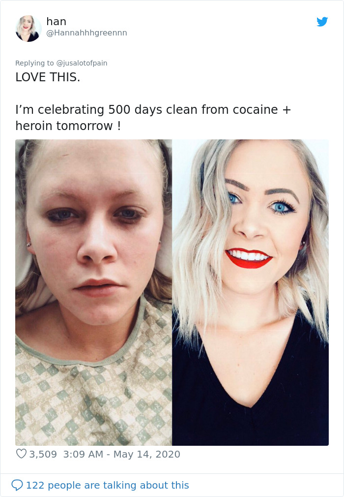 Guy Shares Pics Before And 745 Days After Quitting Drugs And The Transformation Is Incredible Guy Shares Pics Before And 745 Days After Quitting Drugs And The Transformation Is Incredible