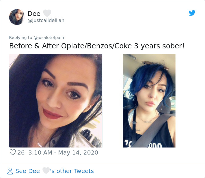 Guy Shares Pics Before And 745 Days After Quitting Drugs And The Transformation Is Incredible