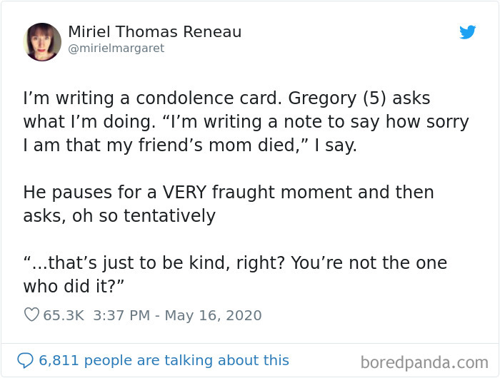 Kid Just Wanted To Be Sure