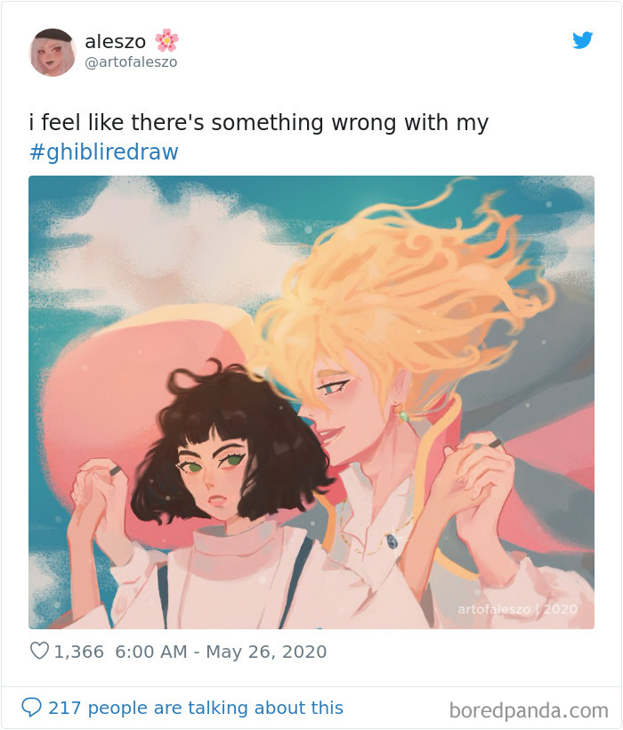 Redrawing-Ghibli-Art