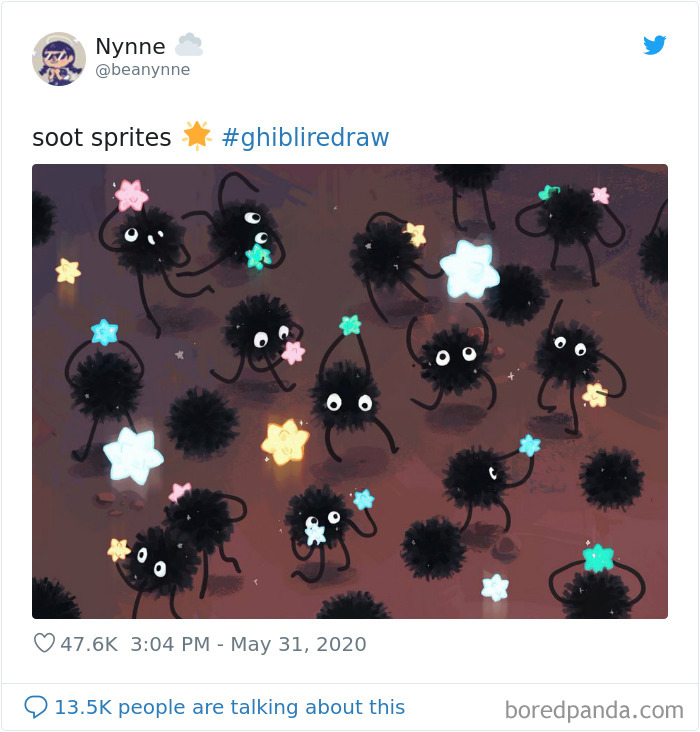 Redrawing-Ghibli-Art