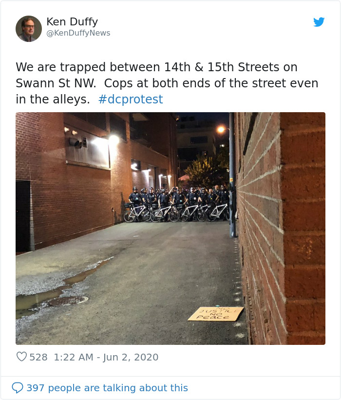 DC Resident Sheltered 80 Protesters Last Night, This Woman Tweeted What Happened Inside His Home