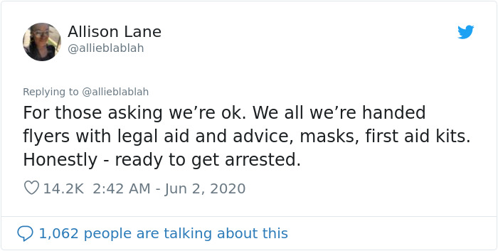DC Resident Sheltered 80 Protesters Last Night, This Woman Tweeted What Happened Inside His Home