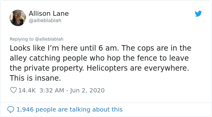 DC Resident Sheltered 80 Protesters Last Night, This Woman Tweeted What Happened Inside His Home