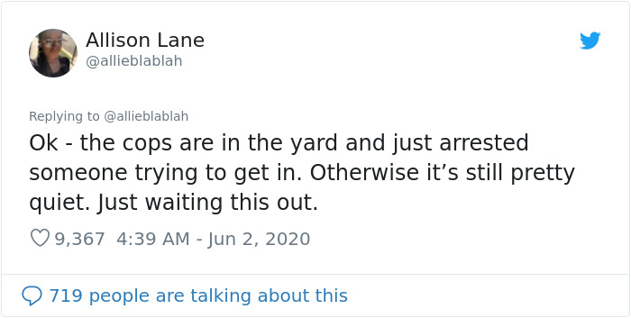 DC Resident Sheltered 80 Protesters Last Night, This Woman Tweeted What Happened Inside His Home