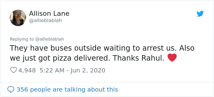 DC Resident Sheltered 80 Protesters Last Night, This Woman Tweeted What Happened Inside His Home