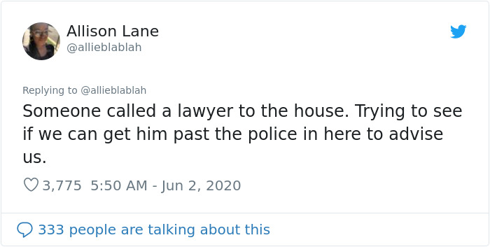 DC Resident Sheltered 80 Protesters Last Night, This Woman Tweeted What Happened Inside His Home