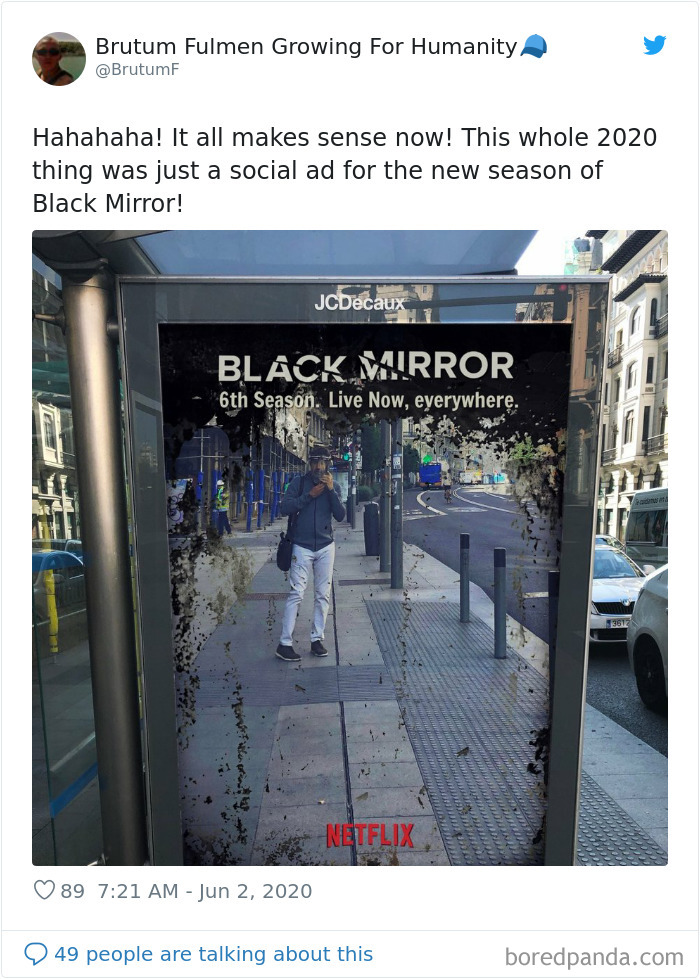 Students' Ad States Black Mirror’s Season 6 is Reality And It All Makes Sense Now Students' Ad States Black Mirror’s Season 6 is Reality And It All Makes Sense Now