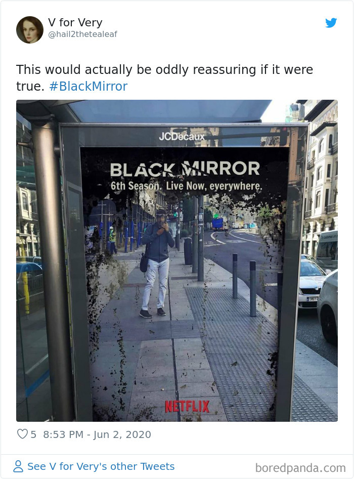 Students' Ad States Black Mirror’s Season 6 is Reality And It All Makes Sense Now
