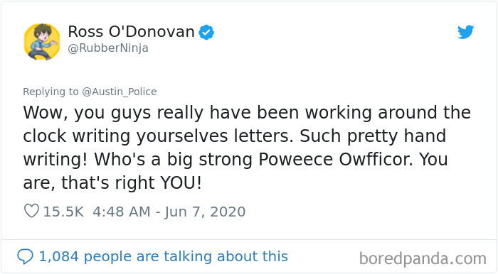 Austin PD Brags About Dozens Of Support Letters They Got, People Call Them Out For Lying (Updated)