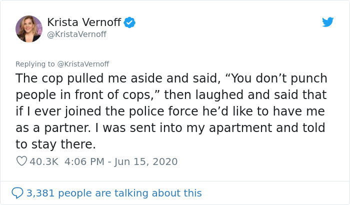 Woman Shares All The Crimes She's Committed Despite Having No Criminal Record To Illustrate White Privilege