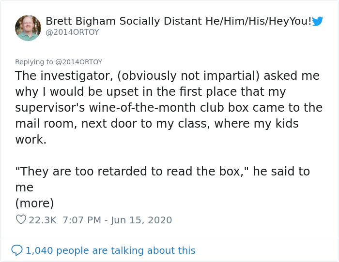 Portland Teacher Of The Year Finds Redemption After Fighting A Landmark LGBTQ Case Against His School District Portland Teacher Of The Year Finds Redemption After Fighting A Landmark LGBTQ Case Against His School District