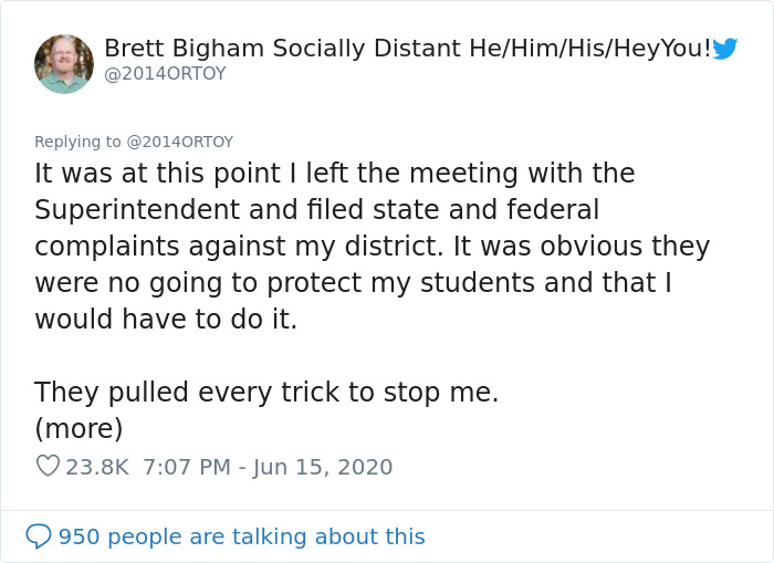 Portland Teacher Of The Year Finds Redemption After Fighting A Landmark LGBTQ Case Against His School District Portland Teacher Of The Year Finds Redemption After Fighting A Landmark LGBTQ Case Against His School District