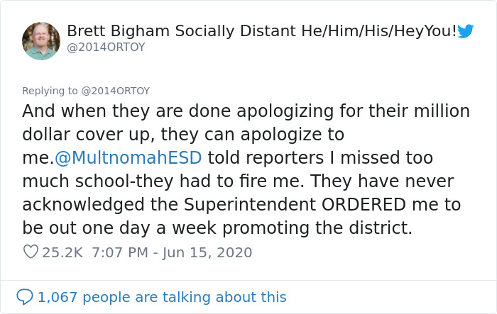 Portland Teacher Of The Year Finds Redemption After Fighting A Landmark LGBTQ Case Against His School District Portland Teacher Of The Year Finds Redemption After Fighting A Landmark LGBTQ Case Against His School District